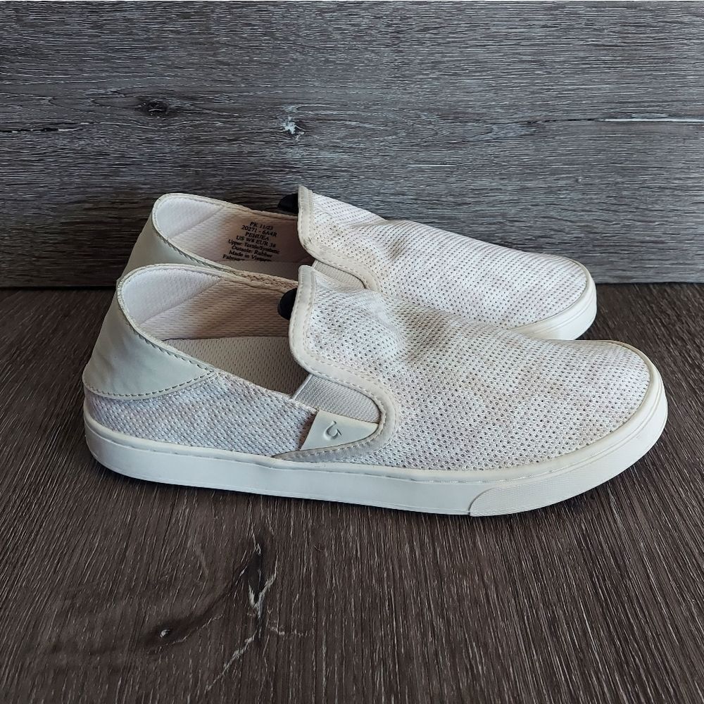 OluKai Pehuea Slip-On Sneaker Size 8